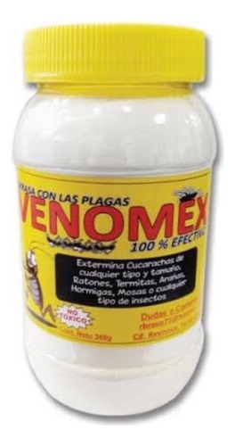 Venomex, Producto En Polvo Para Fumigar En Seco (2 Frascos)