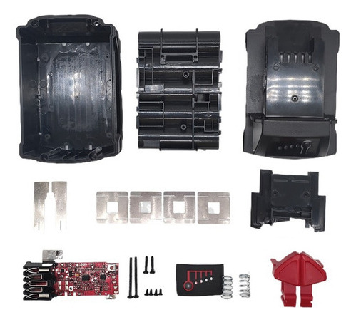 Funda De Batería+placa De Circuito De Carga De Pcb Para  [u]