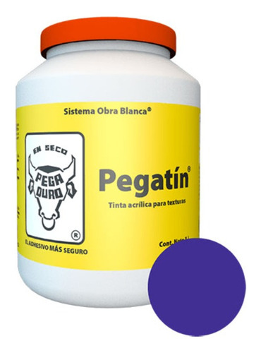 Tinta Acrílica Para Estucos Y Repellos 1 Lt - Pegatin