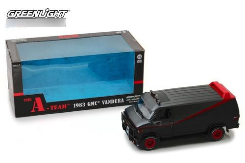 Van Gmc Vandura 1983 A Team Escala 1:18 Greenlight
