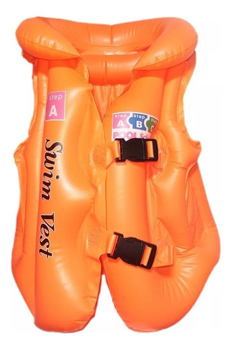 Chaleco Flotador Inflable Salvavidas Flotis Piscina 3-5 Años