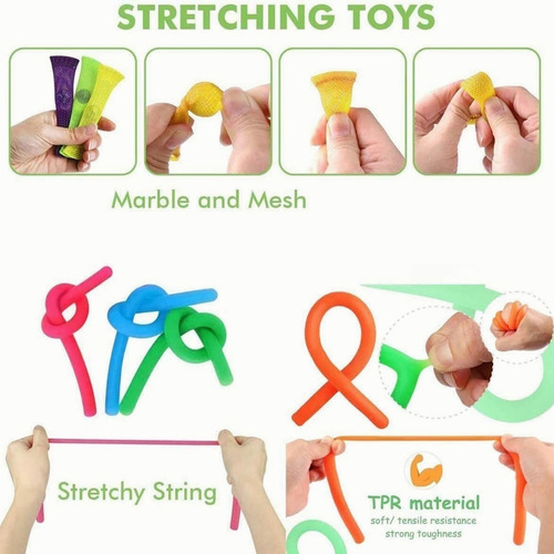 31 Piezas Anti Estrés Juguetes Kit Fidget Juguetes Para Adul