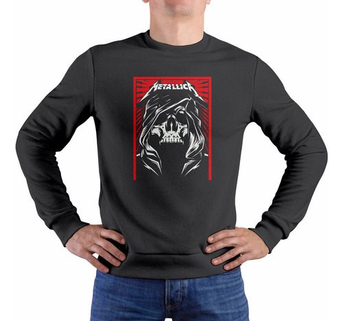 Polera Metallica Calavera (d1547 Boleto.store)