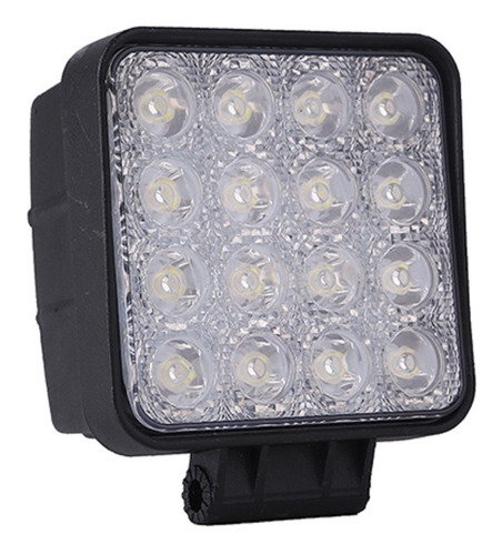 Faro Led Alta Potencia 48w Para Camión/ Moto/ 4x4 /agro