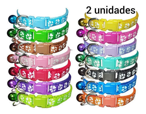 Collar Patitas Para Perros Y Gatos 