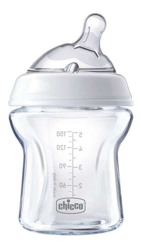 Mamadera Natural Feeling 0m+ 150ml Chicco Vidrio