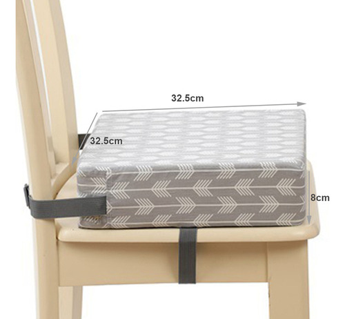 Asiento Elevador Para Niños Pequeños Con Correas Para Silla