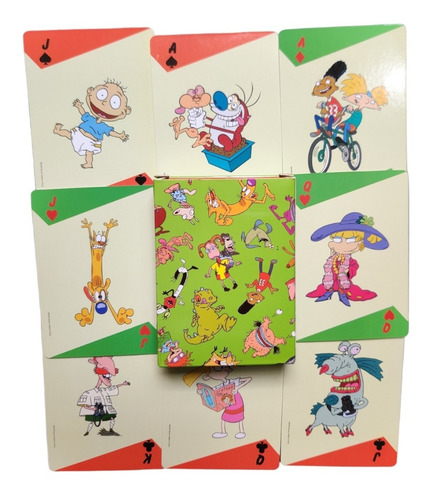 Baraja Original + Abre Botellas Rocker Power Nickelodeon