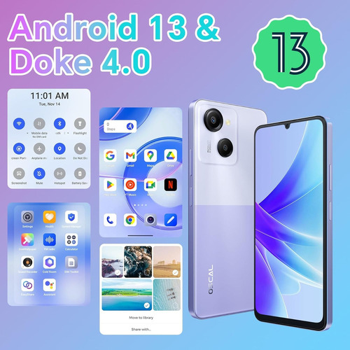 Oscal Modern 8 16gb Ram 256gb Rom (tf 1tb) T616 Octa-core, 6