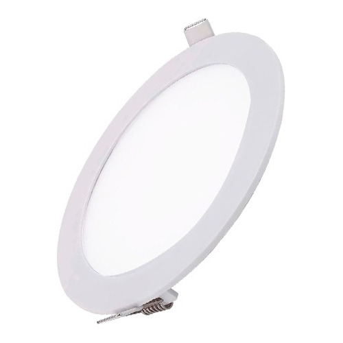 Plafon Led De Embutir 6w Redondo Con Driver