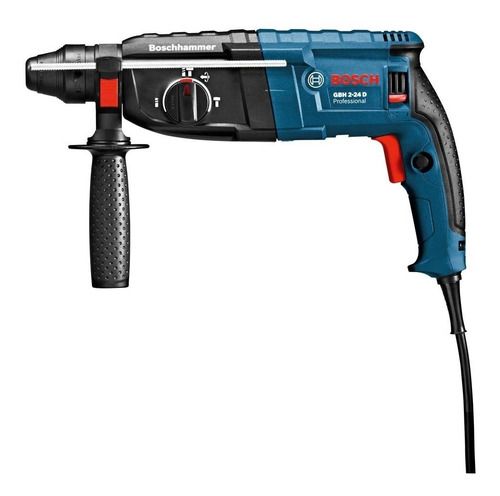 Imagem 3 de 3 de Martelete Perfurador Rompedor 820w Gbh 2-24d Bosch + Kit 4pc
