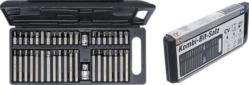Imagen 7 de 8 de Bgs 7073 Juego De Puntas Torx, Allen Y Bristol 40 Pzas, Grado Acero S2