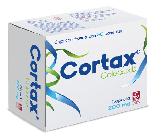 Cortax Cápsulas 200 Mg, 30 Cápsulas