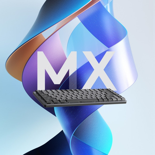 Teclado Recargable Avanzado, Logitech Mx Mechanical Mini