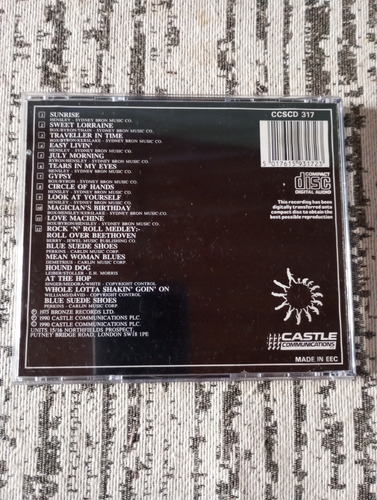 Cd Uriah Heep Live January 1973 Estandar (Usado)