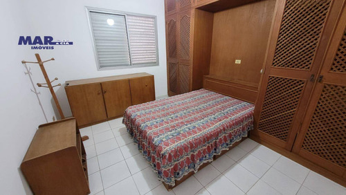 Imagem 5 de 10 de Apartamento À Venda No Guarujá, Na Praia Das Pitangueiras, Próximo Da Praia, Sacada, 02 Vagas De Garagem E Churrasqueira. - Ap11268