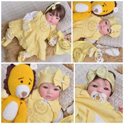 Roupinhas Para Boneca Bebê Reborn Presente Menina