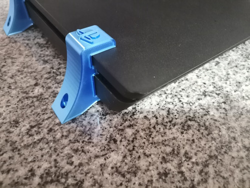 Imagen 7 de 9 de Soporte De Pared O Muro Playstation 4 Slim, Diseño 3d