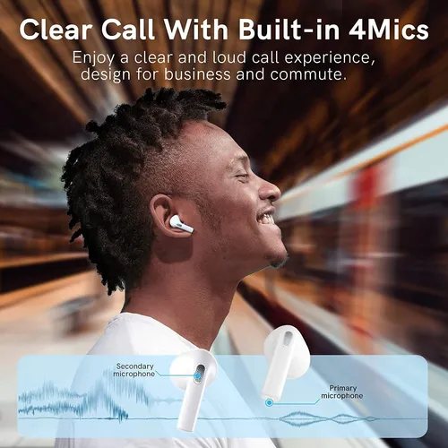 Auriculares Qcy T20 Bluetooth True Wireless Hifi Con Micrófo