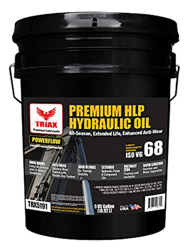 Aceite Hidráulico Triax Premium Hlp 68 Powerflow, 6000 Horas