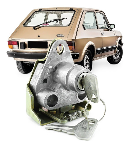 Fechadura Interna Porta Malas Fiat 147 1976 A 1987 Com Chave