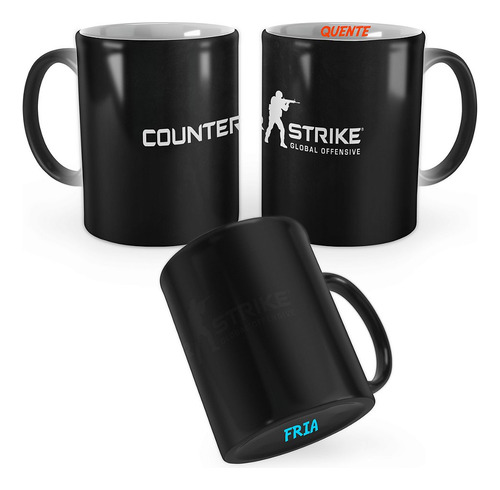 Caneca Mágica Cs Go Counter Strike Global
