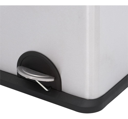 Step N' Sort El Cubo De Basura Y Reciclaje De Acero Inoxidab