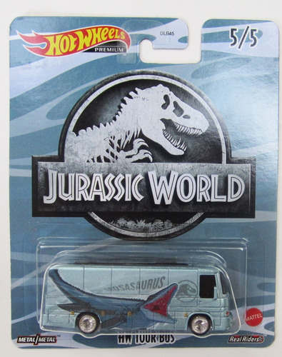 Hot Wheels Premium Jurassic World Tour Bus Mosasaurus 5/5