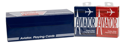 Naipes Aviator, Paquete De 12, Barajas De Cartas Estándar, R