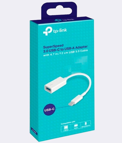 Adaptador Tp-link Uc400 Usb-c A Usb-a 3.0