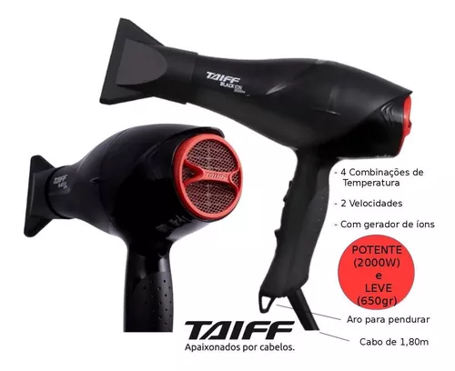 Secador Taiff Black