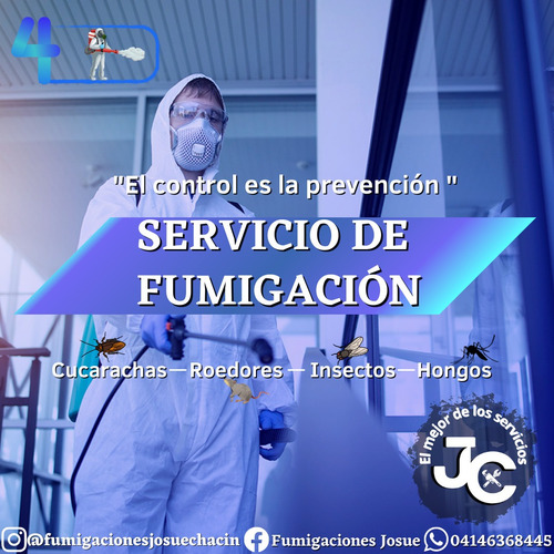 Imagen 8 de 10 de Servicion Fumigaciones Chiripas Cucarachas Termitas Roedores