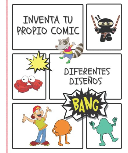 Comic En Blanco Para Niños Y Adultos: 100 Plantillas Paginas