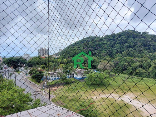 Imagem 2 de 13 de Apartamento, Vista Para O Mar, Varanda , 2 Dormitórios Sendo 1 Suítes, 1 Vagas De Garagem, Lazer, Enseada, Guarujá/sp - Ap5745