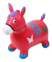 Comprar Juguete Inflable Caballo Montable Burrito Saltarín Plástico Con Sonido, Divertido, Seguro, Entretenimiento Niños, Desarrollo Coordinación Y Equilibrio.