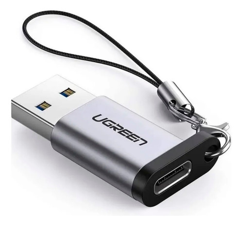 Adaptador Otg Usb 3.0 A Tipo C Datos Y Carga Ugreen 5 Gbps