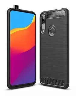 Funda Tpu Carbono Para Huawei P Smart Z Y9 Prime + Templado