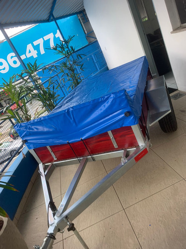 Carretinha Reboque Com Garantia De 1 Ano Pneu Novo Premium