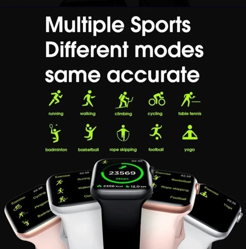 Imagen 7 de 8 de Reloj Inteligente Smartwatch W26+plus / Serie 6 //wsp Y Call
