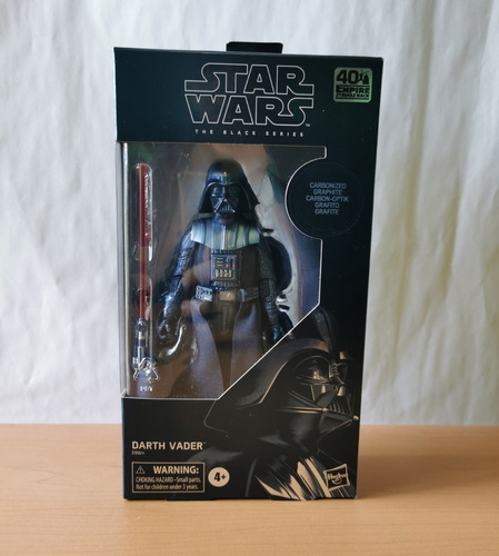 Figura Darth Vader Black Series Star Wars Imperio Semi Nuevo (Usado)