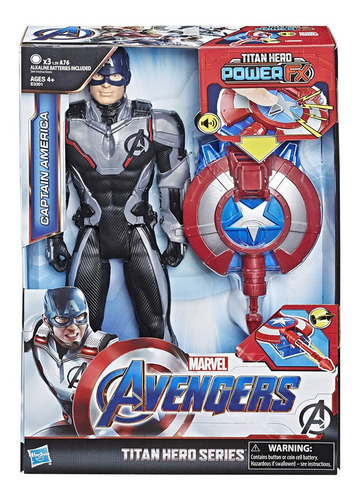 Capitan America Titan Hero Power Fx Avengers Capitain Marvel