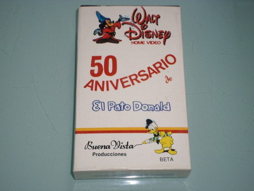 El Pato Donald 50 Aniversario - Formato Beta - Walt Disney