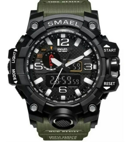 Relogio Smael Esporte Para Homens 1546 Montre Prava D' Agua