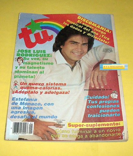 Jose Luis Rodriguez Revista Tu Laura Branigan Emilio Estevez