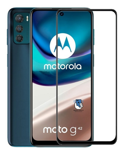 Vidrio Templado Para Motorola G42 Cubre Toda La Pant - Pcuy