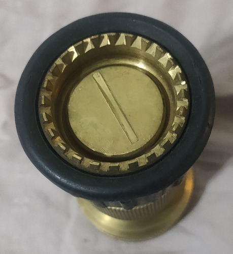Chiflón Hidrante. De 1 -1/2 Pulgadas. Bronce (Usado)