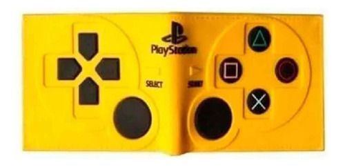 Libro - Billetera Playstation Amarillo Version 2