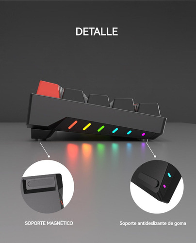 P Teclado Mecânico Sem Fio Rk Royal Kludge Rk71 2.4g