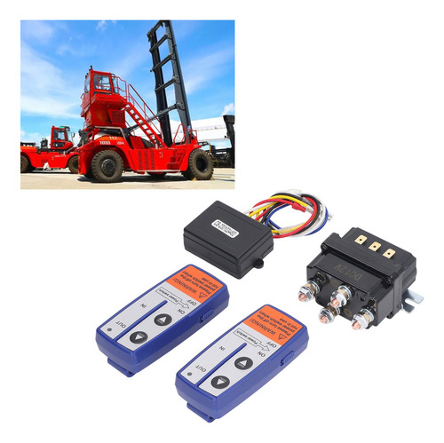 12v 250a Winch Relay Kit With Remote Control Relay