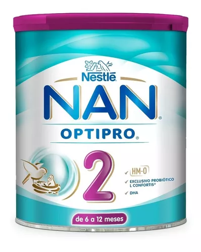 NAN 2 Optimal Pro 2 de 6 a 12 meses LATA 720 gr Caja con 12 piezas